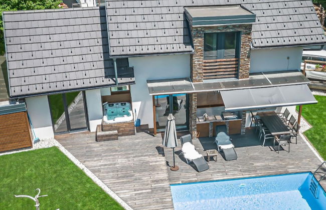 Pool Villa Katja Kranjska Gora - Foto 26