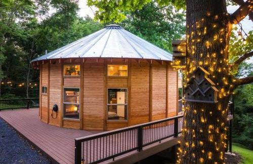 Shenandoah Yurt: Hot Tub~Wood Stove~WiFi~EVcharger - Foto 36