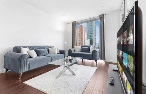 2 BR Apt By Regal Realms Short Lets & Serviced Accommodation London 18th Floor Sky View with Rooftop Access & Gym - Foto 26