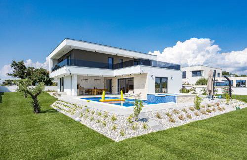 Villa MaEm in Central Istria for families with Sauna, Whirlpool & Sea View - Foto 9