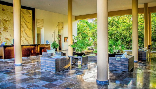 Zona de estar del vestíbulo