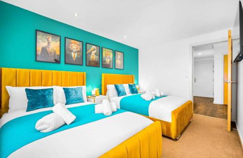 Spacious 2 Bed Apt B'ham CC with parking Sleeps 7 - Foto 6