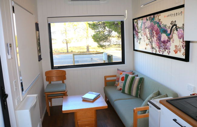 The Pink Lake Tiny House - 'peony' - Foto 6