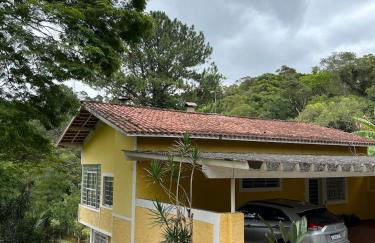 Chácara Casa Amarela - estrutura completa de lazer - ambientes elegantes e exclusivos - campo de futebol e bocha - piscina - lareiras - 10 min Rota do Vinho - Foto 69