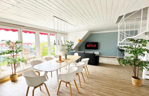 Maisonette Apartment in Krefeld mit 2 Balkone - Foto 3