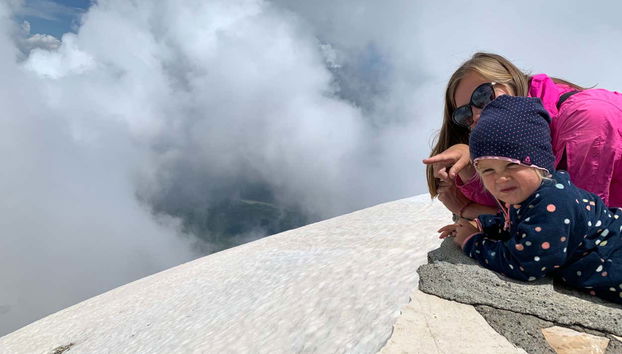 Admire the beautiful landscapes from the top