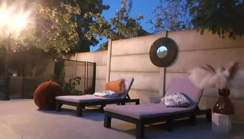 Logement à 30min de la défense avec piscine privative - Foto 3, Garden, sunbed, Garden view