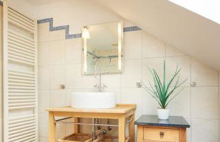 Ferienwohnung Raffael 100 qm, 2 große Betten im Wohnzimmer - Foto 10