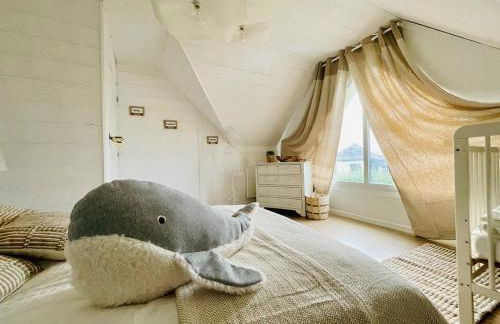 Maison Maillots et Bigorneaux, 15 pers, jacuzzi, 40m de la mer - Foto 4