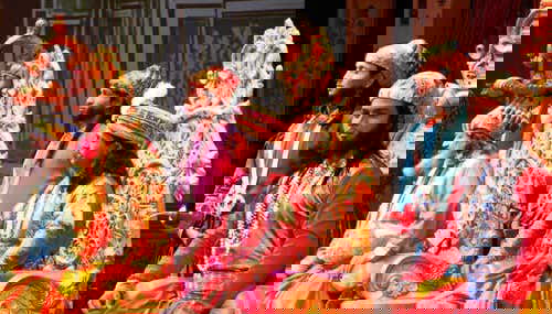 Pendant le spectacle de Mohabbat The Taj