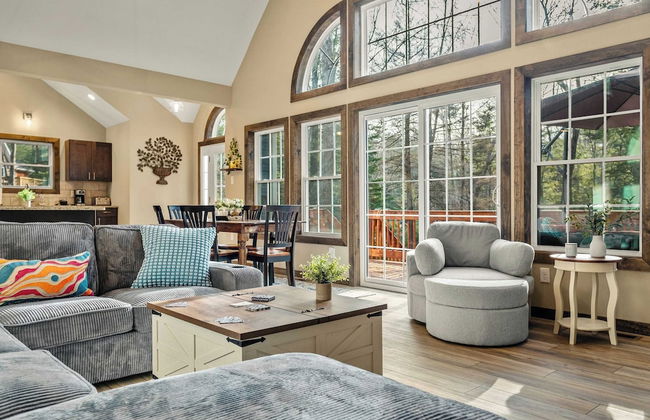 Lakeview Sunset Heaven Waterfront Escape + Private Dock Firepit + Game Room New Construction - Photo 1