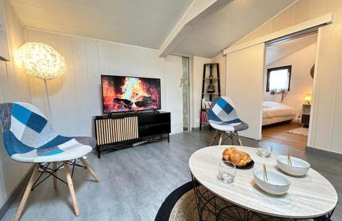 Cottage Le Rosie au bord du lac avec jacuzzi - Foto 67