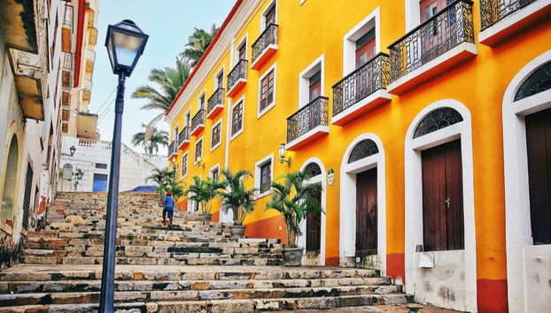 Escalinatas del centro de São Luís