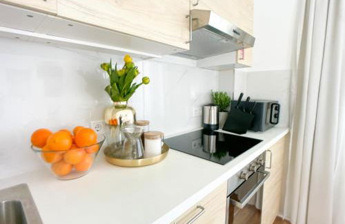 M-Style 02 Apartment mit Balkon 24h Self-Check-In, Free Parking, Netflix - Foto 17