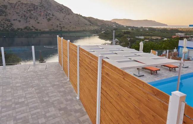 Stunning Lake Kournas Retreat 2 New Private Pool - Foto 41