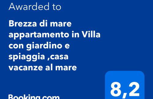 Brezza di mare appartamento in Villa con giardino e spiaggia ,casa vacanze al mare - Foto 38