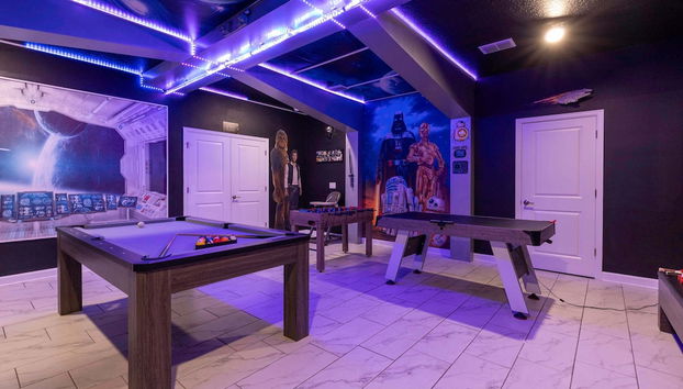 Luxury 9BR Villa Poolside Bliss n Pool Table Fun - Foto 4, Habitación