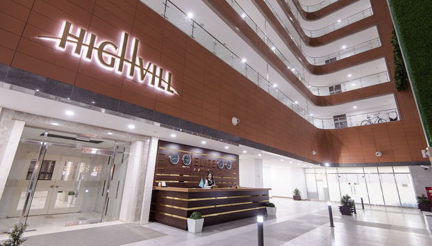 Zona de estar del vestíbulo