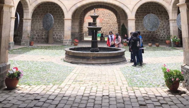 Patio interior de la Casa de la Moneda
