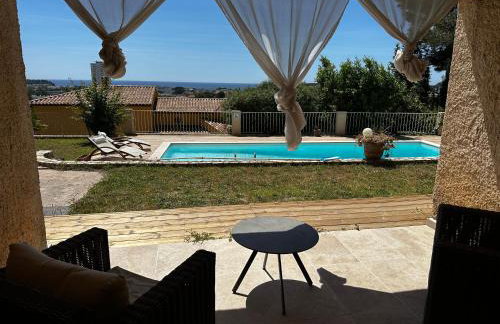 Villa Horizons - Maison familiale vue mer avec piscine 15mn à pieds de la plage - Foto 45