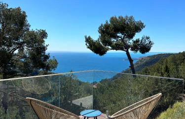 Èze - Appartement dans bas de villa avec piscine près de Monaco - Foto 2