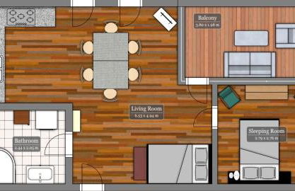 bright rooftop loft with river view - Foto 18