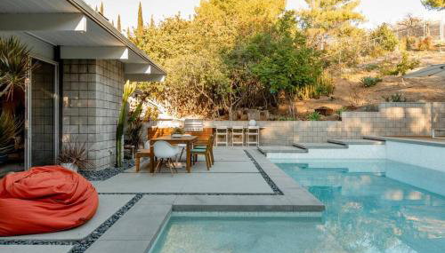 Eichler Mid Century Modern Designer Pool/Jacuzzi - Foto 2