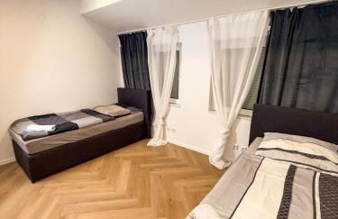 Ruhr Business Apartments Essen Apartment mit 5 Einzelbetten Privat Parkplatz - Foto 5