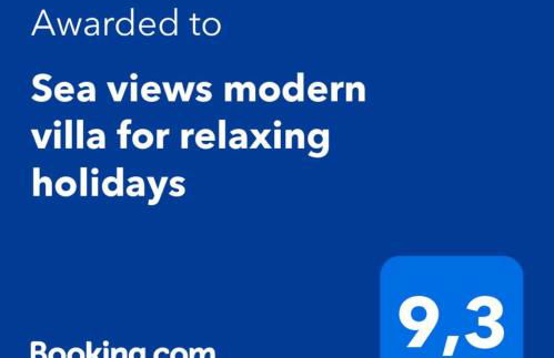 Sea views modern villa for relaxing holidays - Foto 34