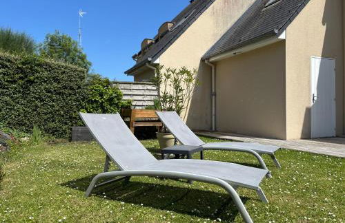 Jolie Colombe, maison 3 ch 2 sdb beau jardin terrasse aménagée à 15 mn à pied de la mer du centre Port en Bessin proche golf et d'Omaha Beach et Bayeux - Photo 36