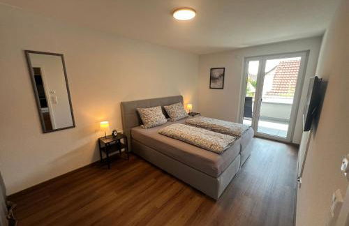 Jellys Apartment - 70qm - Balkon - Küche - Parken - 2x smart TV - King Size Bett - nur 5min zum Europa Park - Foto 36