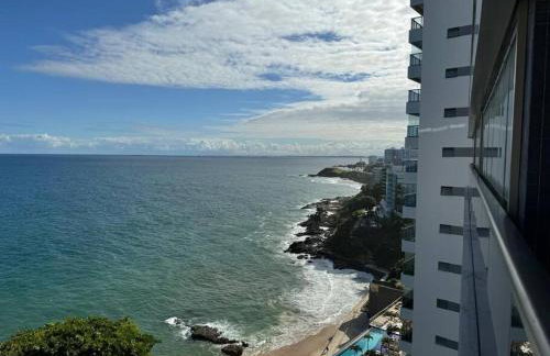 Apartamento alto padrão Salvador BC1309 Pé na Areia Vista Mar Barra Ondina - Foto 9