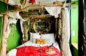 La jungle insolite, SPA, Écran cinéma, Lit à baldaquin king size, day use, 10 min centre - Foto 7