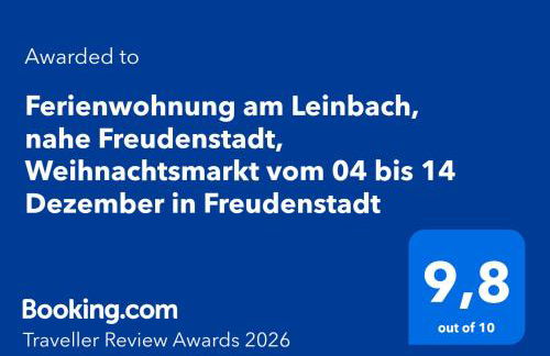 Ferienwohnung am Leinbach, nahe Freudenstadt - Photo 1