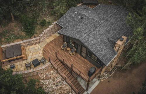 Luxury Mountain Cabin with Views, Hot Tub, Fireplace - Foto 29