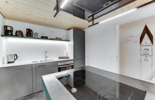 Luxus Ferienwohnung mit Badewanne, Kamin und Bergblick - Photo 18