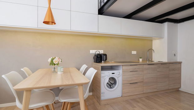 Studio With A/C Kazimierz by Renters - Foto 2, Cocina básica privada