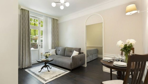 Willa Szwarc Next to the Beach Apartment - Foto 2, Habitación