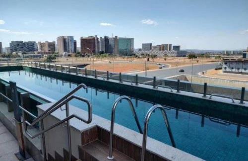 FLAT EXCLUSIVO DENTRO DO HOTEL RAMADÃ - Eixo Monumental - Foto 14