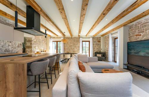 Seafront Villa Draga with heated infinity pool - Foto 9