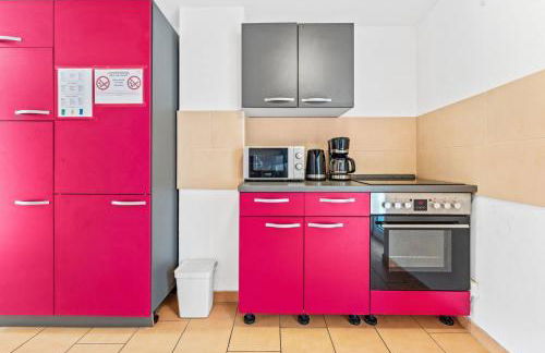 Cosy apartment with balcony and fireplace - Foto 17