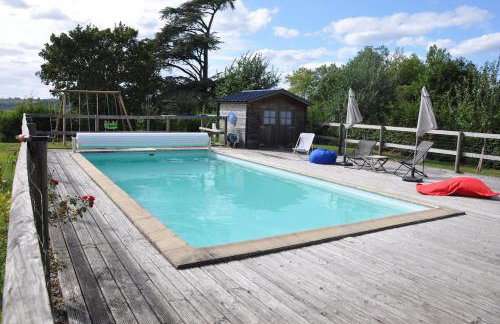 Le Pressoir du Château de Neuville - Piscine chauffée - Jeux - Forêt - Foto 20
