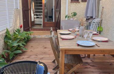 Maison 2 chambres, clim, extérieur barbecue parking gratuit - Photo 1