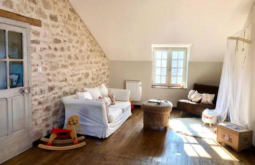 Gîte à la campagne avec cheminée - calme et nature - Foto 14