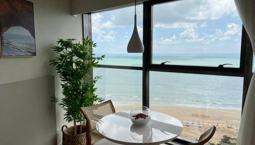 Flat Beira Mar Boa Viagem- Beach Class Internacional-Família - Foto 5