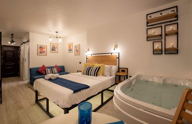 Jacuzzi Studio @ The Pyramids Free Airport Pickup - Foto 2