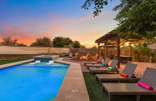 Dream And Drift Luxe Pool Spa Pool Table Firepit Paradise - Foto 27