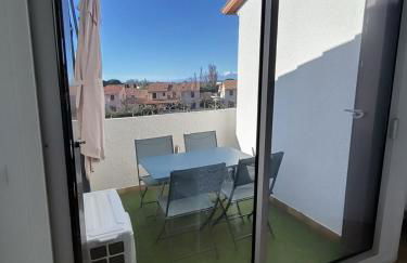 Appt 3 pièces climatisé avec terrasse - draps et serviettes non fournis - Foto 11