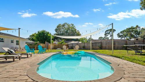 Green Oasis - Heated Pool, Mini-Golf, Ping Pong, 13 min Beach - Foto 1, Garden, Garden view