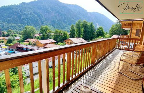 Homely Stay AlpenPanorama-Chalet mit eigener Sauna, Kamin und Bergblick - Foto 34